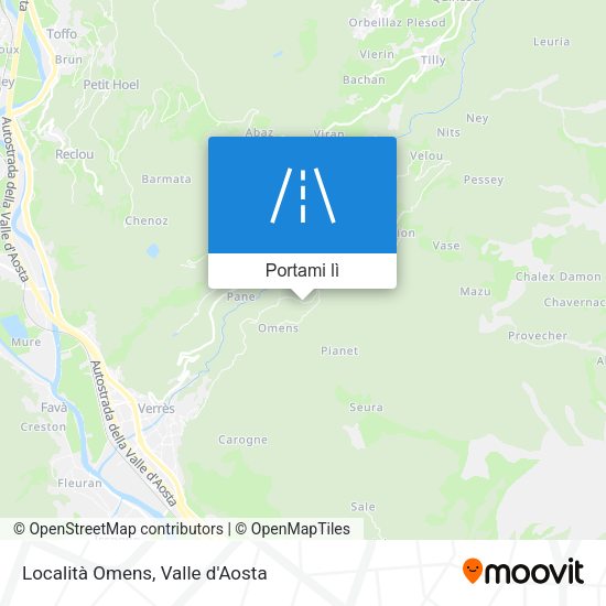 Mappa Località Omens