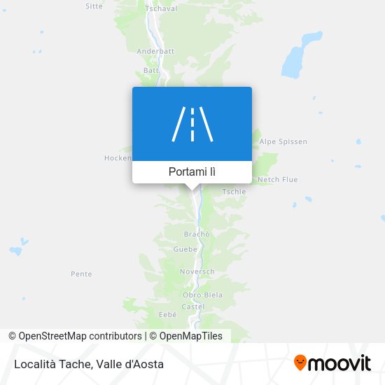 Mappa Località Tache