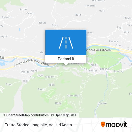 Mappa Tratto Storico- Inagibile