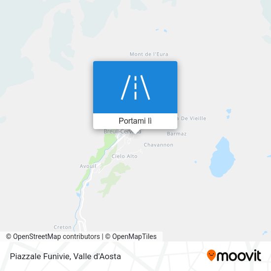 Mappa Piazzale Funivie