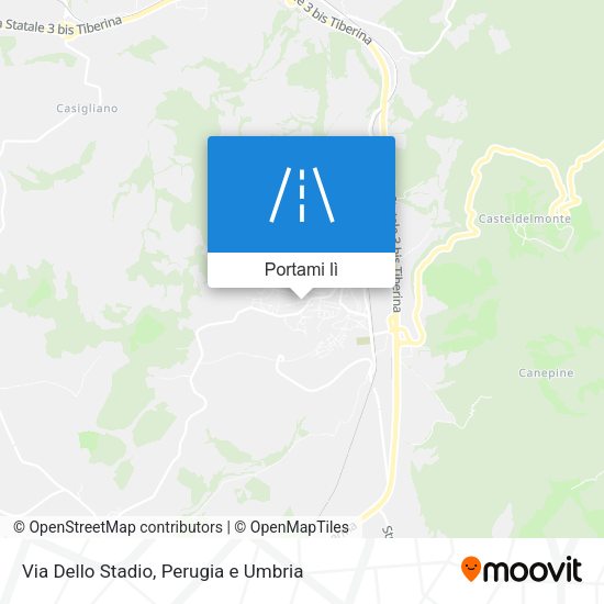 Mappa Via Dello Stadio