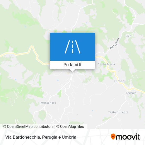 Mappa Via Bardonecchia