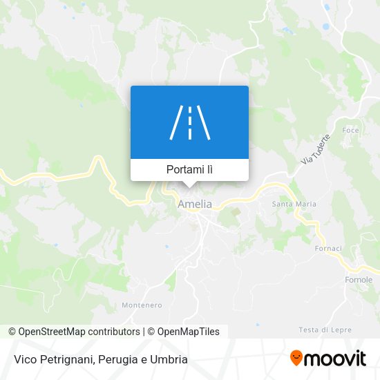 Mappa Vico Petrignani