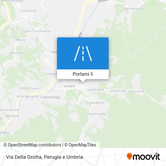 Mappa Via Della Grotta