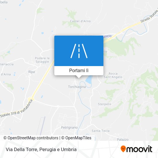 Mappa Via Della Torre