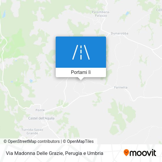 Mappa Via Madonna Delle Grazie