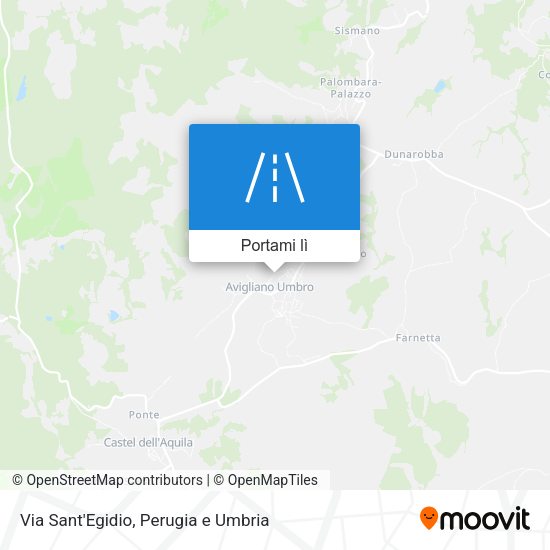 Mappa Via Sant'Egidio