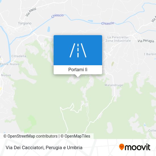Mappa Via Dei Cacciatori