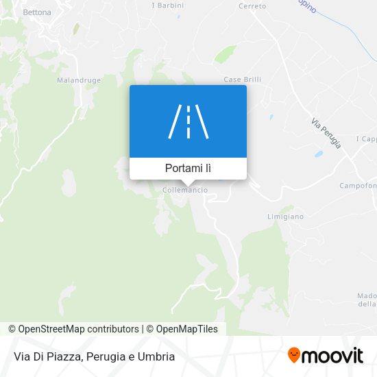 Mappa Via Di Piazza