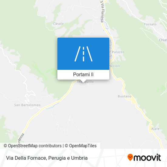 Mappa Via Della Fornace