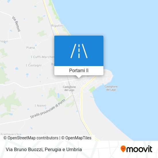 Mappa Via Bruno Buozzi
