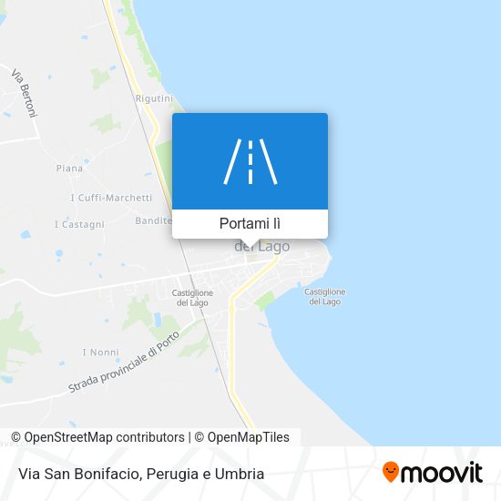 Mappa Via San Bonifacio