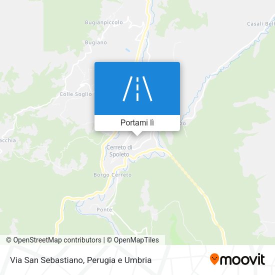 Mappa Via San Sebastiano