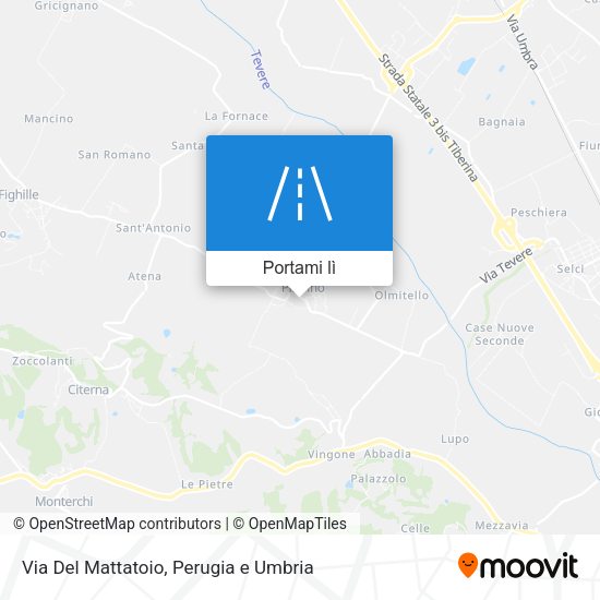 Mappa Via Del Mattatoio
