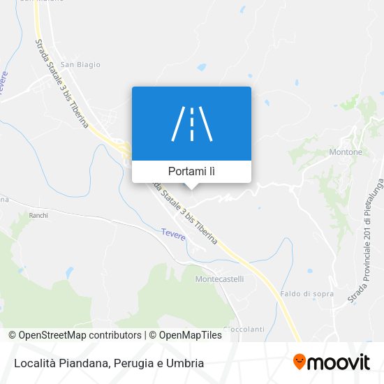 Mappa Località Piandana