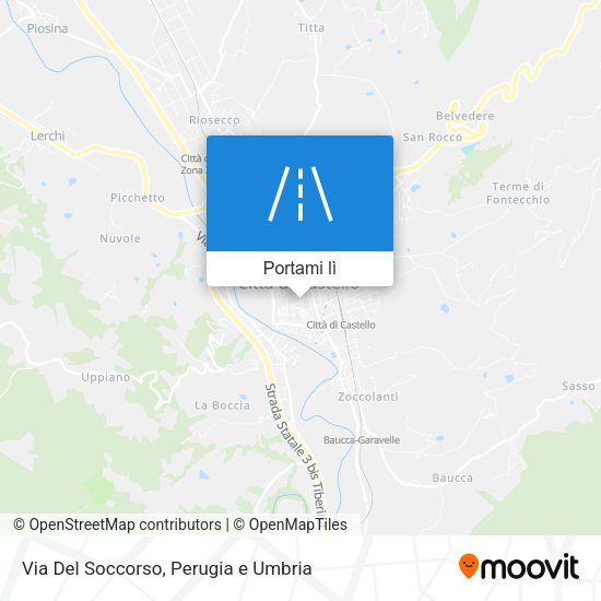 Mappa Via Del Soccorso