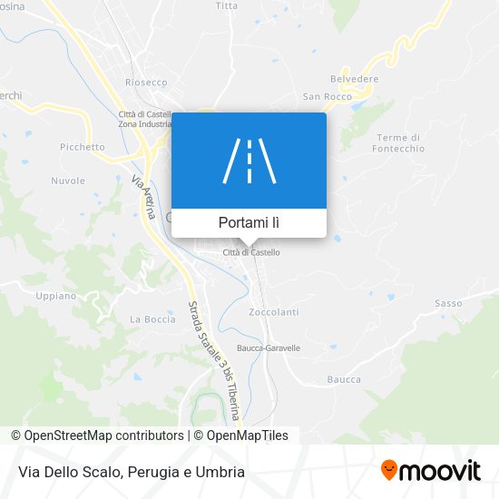 Mappa Via Dello Scalo