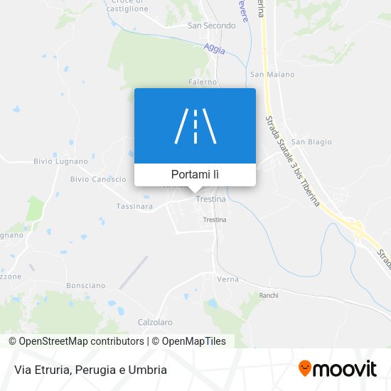 Mappa Via Etruria