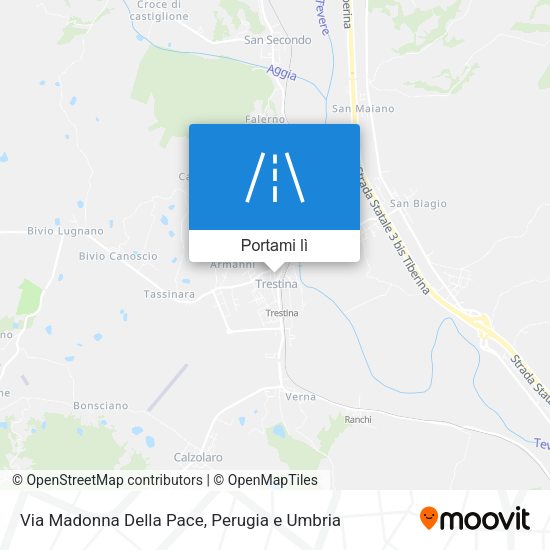 Mappa Via Madonna Della Pace