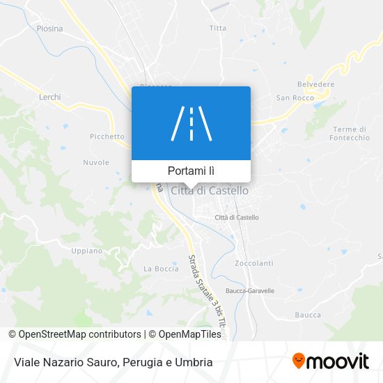 Mappa Viale Nazario Sauro