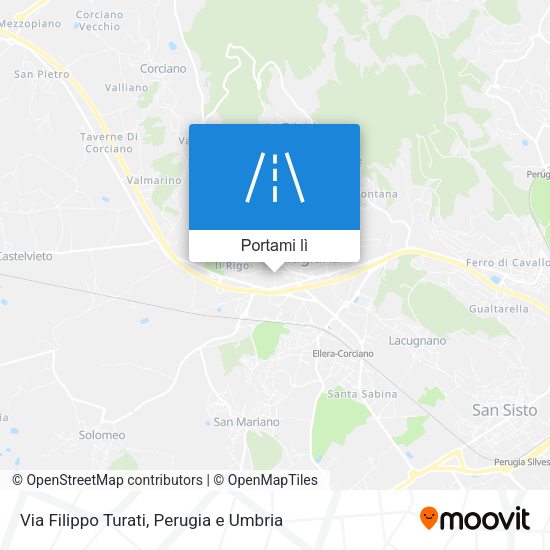 Mappa Via Filippo Turati