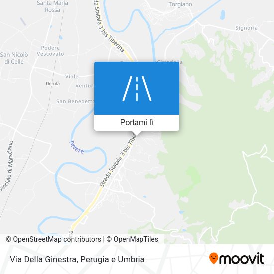 Mappa Via Della Ginestra