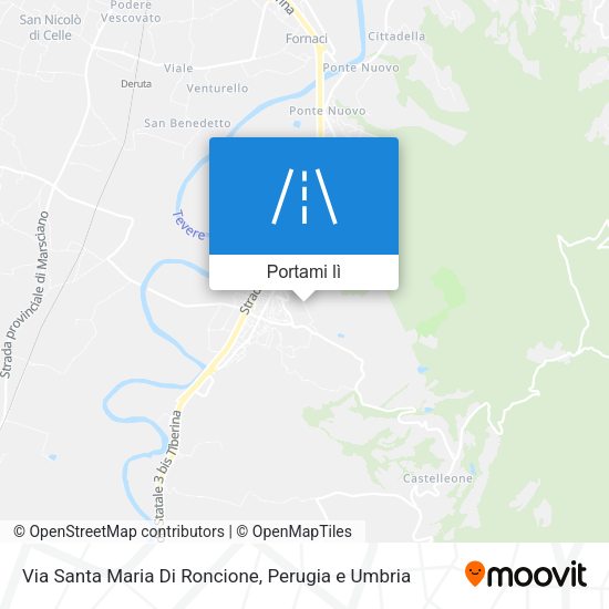 Mappa Via Santa Maria Di Roncione