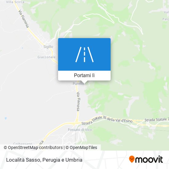 Mappa Località Sasso