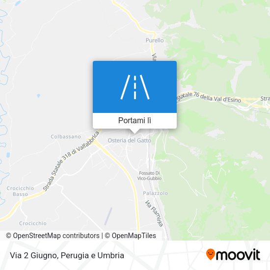 Mappa Via 2 Giugno