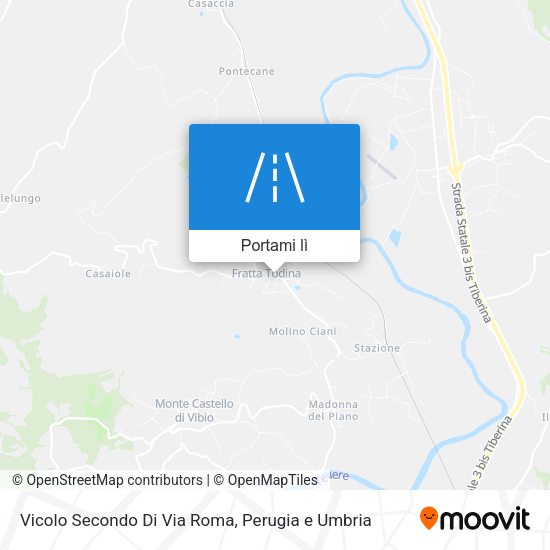 Mappa Vicolo Secondo Di Via Roma