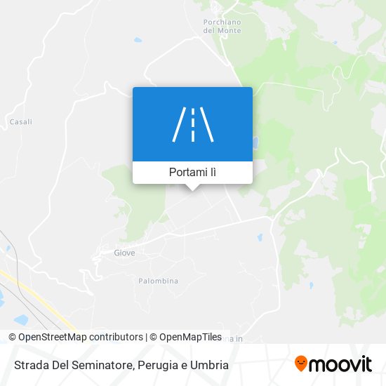 Mappa Strada Del Seminatore