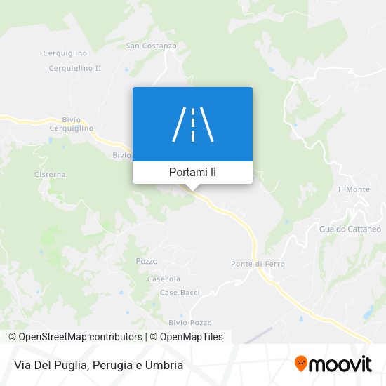 Mappa Via Del Puglia