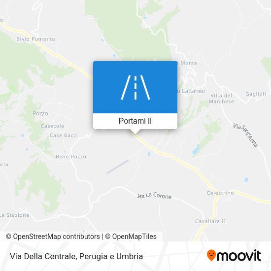 Mappa Via Della Centrale