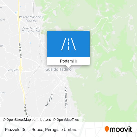 Mappa Piazzale Della Rocca