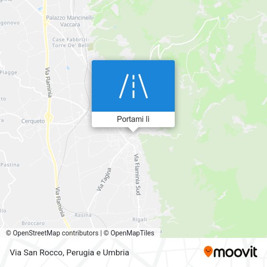 Mappa Via San Rocco
