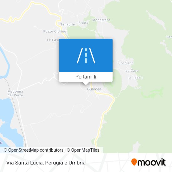 Mappa Via Santa Lucia