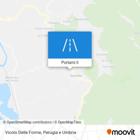 Mappa Vicolo Delle Forme