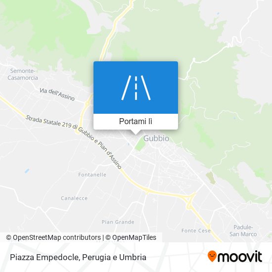 Mappa Piazza Empedocle