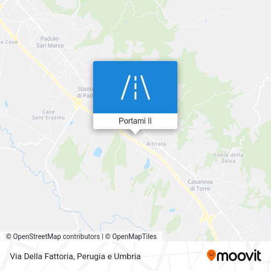 Mappa Via Della Fattoria