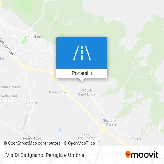 Mappa Via Di Catignano