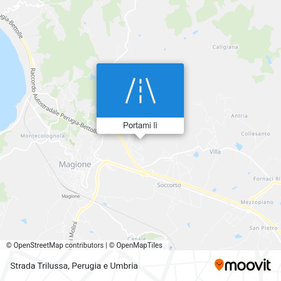 Mappa Strada Trilussa