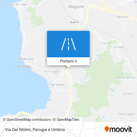 Mappa Via Dei Molini