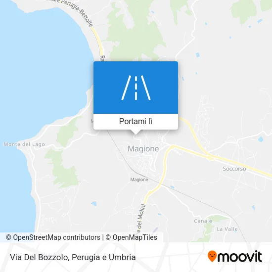 Mappa Via Del Bozzolo