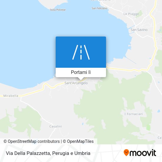 Mappa Via Della Palazzetta