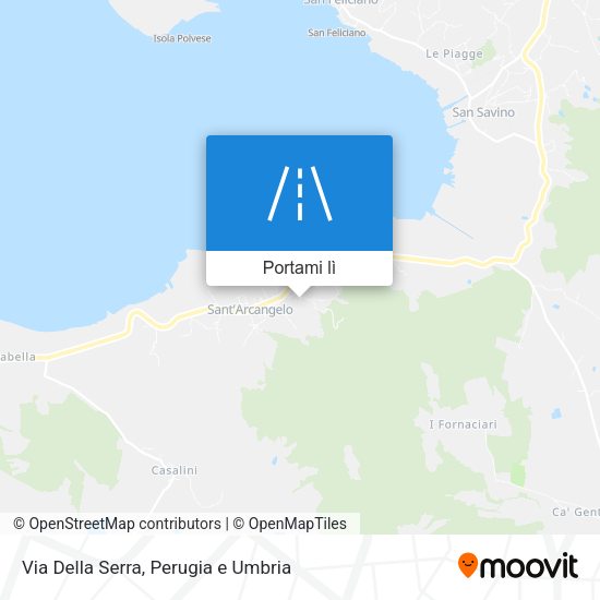 Mappa Via Della Serra