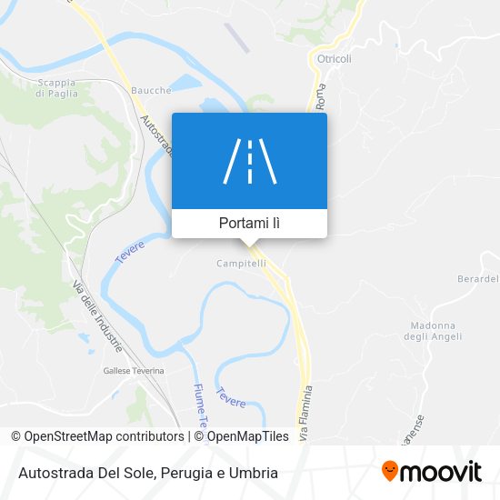 Mappa Autostrada Del Sole