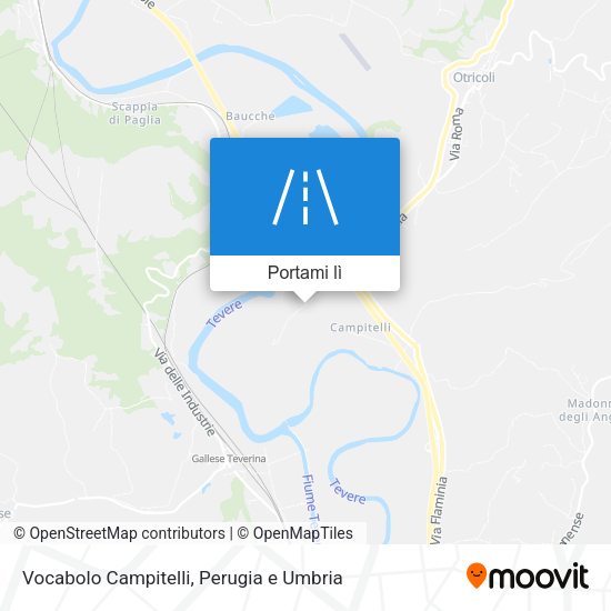 Mappa Vocabolo Campitelli