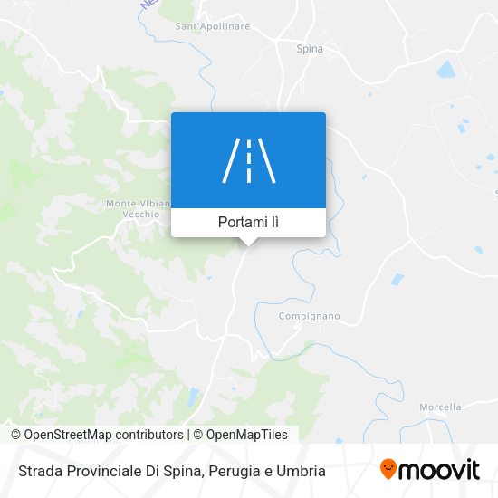Mappa Strada Provinciale Di Spina