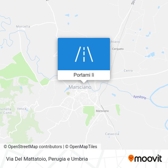 Mappa Via Del Mattatoio