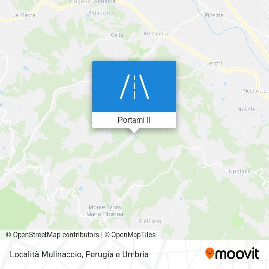 Mappa Località Mulinaccio